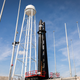 Electron at the Wallops launch pad.